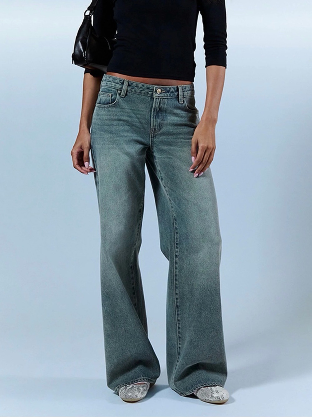 PacSun Women's Casey Low Rise Baggy Jeans - Picture 6 of 6